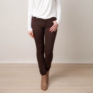 Low Rise Brown Jeans